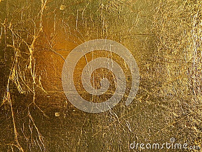 Gold background gilding, gilding, rolled gold gilding, plating, template texture Stock Photo