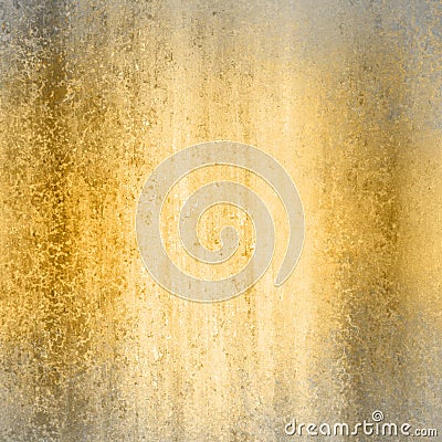 Gold background with gray frame Stock Photo