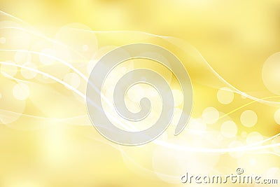 Gold background and texture with bokeh curve lines light. elegant, shiny, luxury, Golden gradient mesh. Vector Illustration