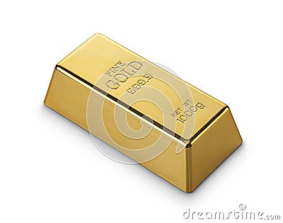 Gold bar Stock Photo