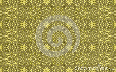 Gold circle pattern background Stock Photo