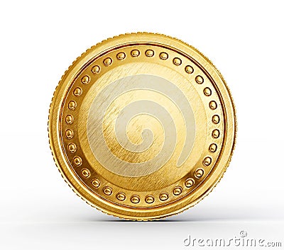 Gold coin Stock Photo