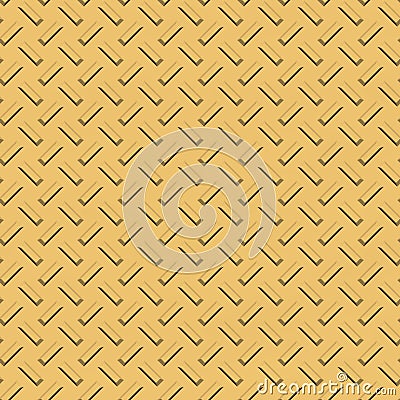 Gold Metal Plate Seamless Texture Stock Photo