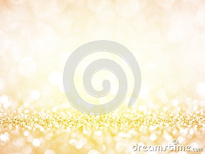 Gold Festive Christmas background. Stock Photo