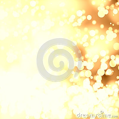 Gold Festive Christmas background. Elegant abstract background w Stock Photo