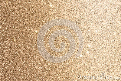 Gold Foil Background Or Texture Glitter Sparkle Blurred Lights Stock Photo