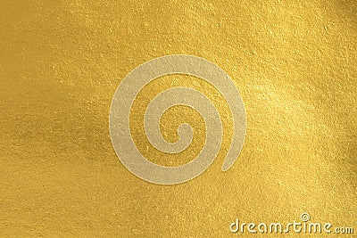 Gold foil Paper texture background, Shiny luxury foil horizontal with Unique design of paper, Soft natural style For aesthetic Stock Photo