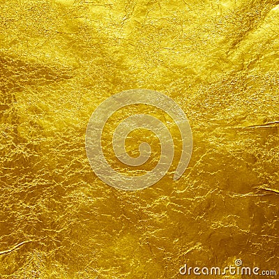 Gold foil texture background Stock Photo