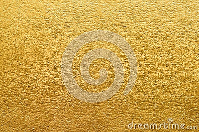 Gold foil texture. Golden abstract background Stock Photo