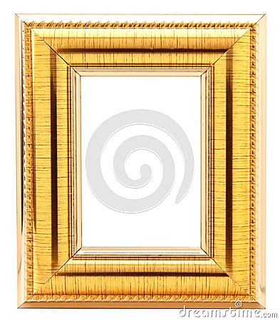 Gold Frame Stock Photo