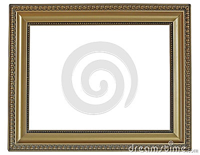 Gold frame Stock Photo