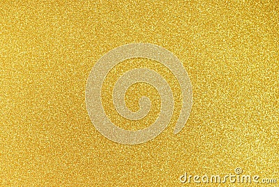 Gold Glitter Background Stock Photo