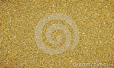 Gold glitter background texture banner. Vector glittery festive background for card or holiday Christmas backdrop Vector Illustration