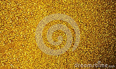 GOLD GLITTER GLOW BACKGORUND Stock Photo