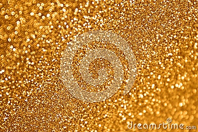 Gold Glitter Stock Photo