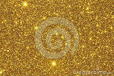 Gold glitter texture surface Stock Photo