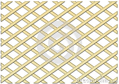 Gold Grating Stock Photo