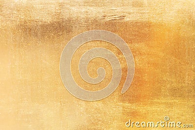 Gold grunge abstract background or texture and gradients shadow Stock Photo