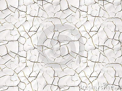 Gold Kintsugi Seamless Pattern, Luxury Golden Kintsukuroi Tile, Crack Broken Marble Texture Stock Photo