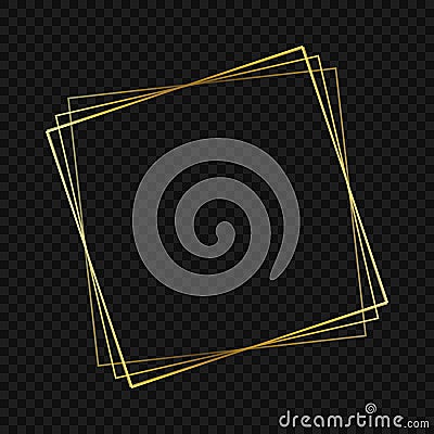 gold luxury frame Stock Photo