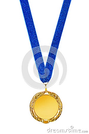 Gold medal Stock Photo