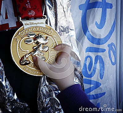 Gold Medal Editorial Stock Photo