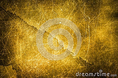 Gold metal ruff rust photography Stock Photo