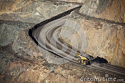 Gold Mine Stock Photo