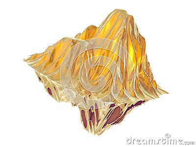 Gold Nugget Stock Photo