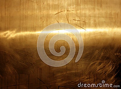 Gold plate 2 Stock Photo