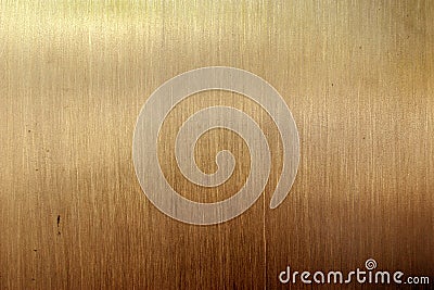 Gold plate Stock Photo