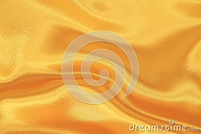 Gold silk Stock Photo