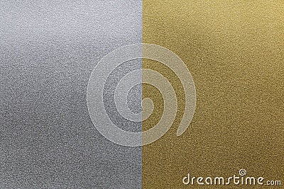 Gold silver paper texture background Stock Photo