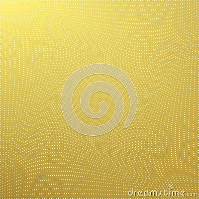 Gold speckled background. Halftone background Stock Photo