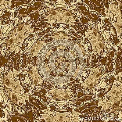 Gold spiral abstract background and swirl wallpaper, twist curve Stock Photo