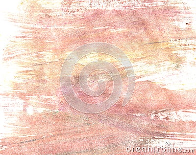 Golden abstract glitter liquid watercolor texture. Brown ink painting pattern. Trendy backgrounds for wallpaper, flyer Stock Photo