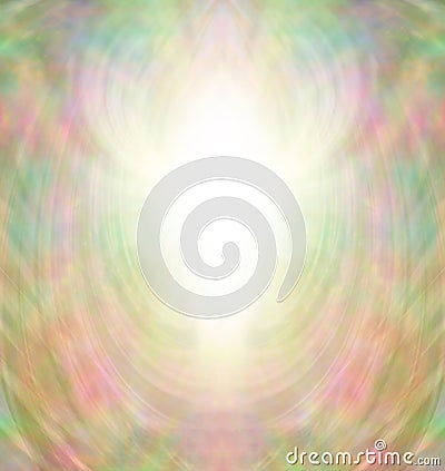 Golden Angel Aura Background Stock Photo