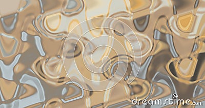 Golden artistic abstract swirling wavy backdrop design texture Stock Photo