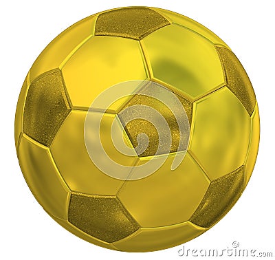Golden ball Stock Photo