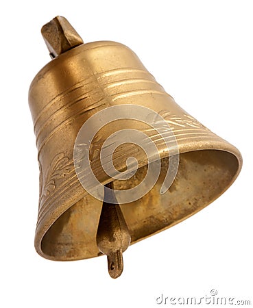 Golden bell Stock Photo
