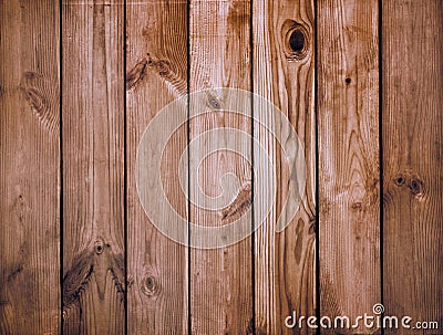 Golden brown wood texture. Boardwalk background. Stock Photo