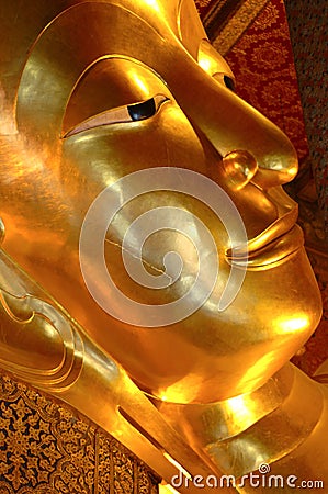 Golden Buddah Stock Photo