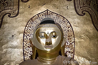 Golden Buddha Bangkok Thailand Stock Photo