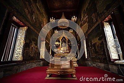 Golden buddha Editorial Stock Photo