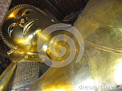 Golden Buddha Stock Photo