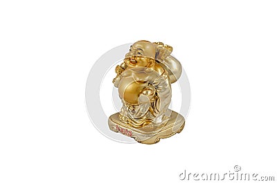 Golden buddha Stock Photo