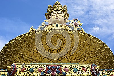Golden Buddha Editorial Stock Photo
