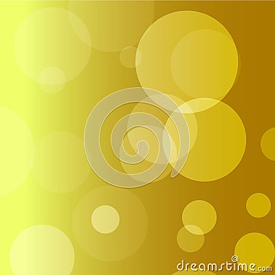 Golden circle vector background Stock Photo