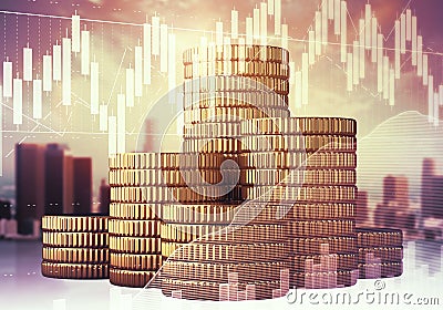 Finance and economy concept Stock Photo