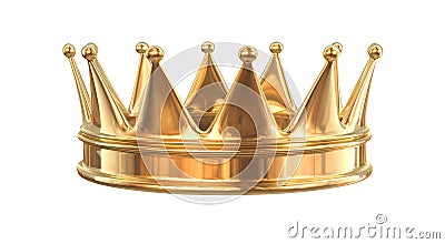 Golden crown Stock Photo